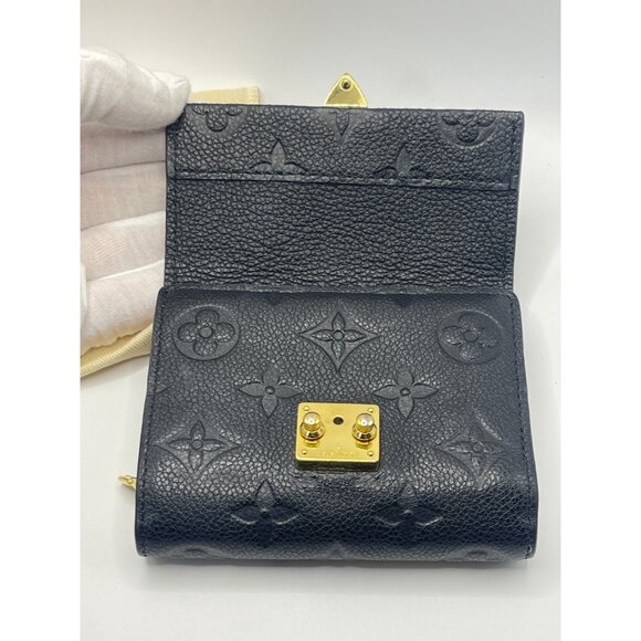 LOUIS VUITTON Empreinte Metis Compact Wallet Leather LV Monogram +Dust Bag LV - Picture 8 of 15